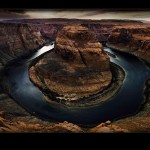 The Horseshoe bend of the Colorado River, Arizona