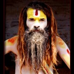 Holy man at Pashapatinath Temple, Kathmandu. By Harry Kikstra, on ExposedPlanet.com